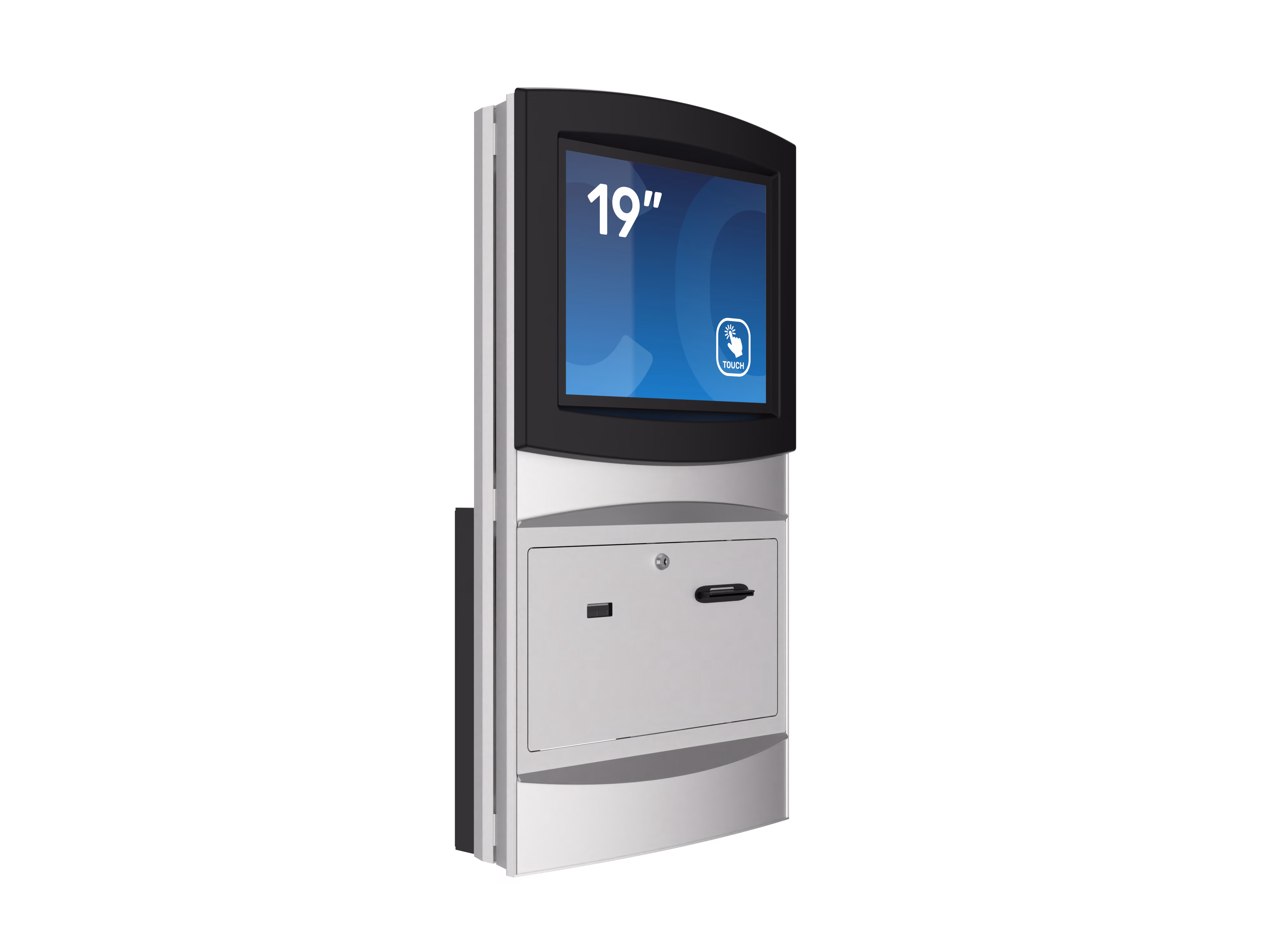Flexi Wall – straight front view with touchscreen