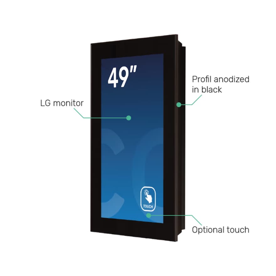Dura Mega Wall – dura-mega-32-black color variant