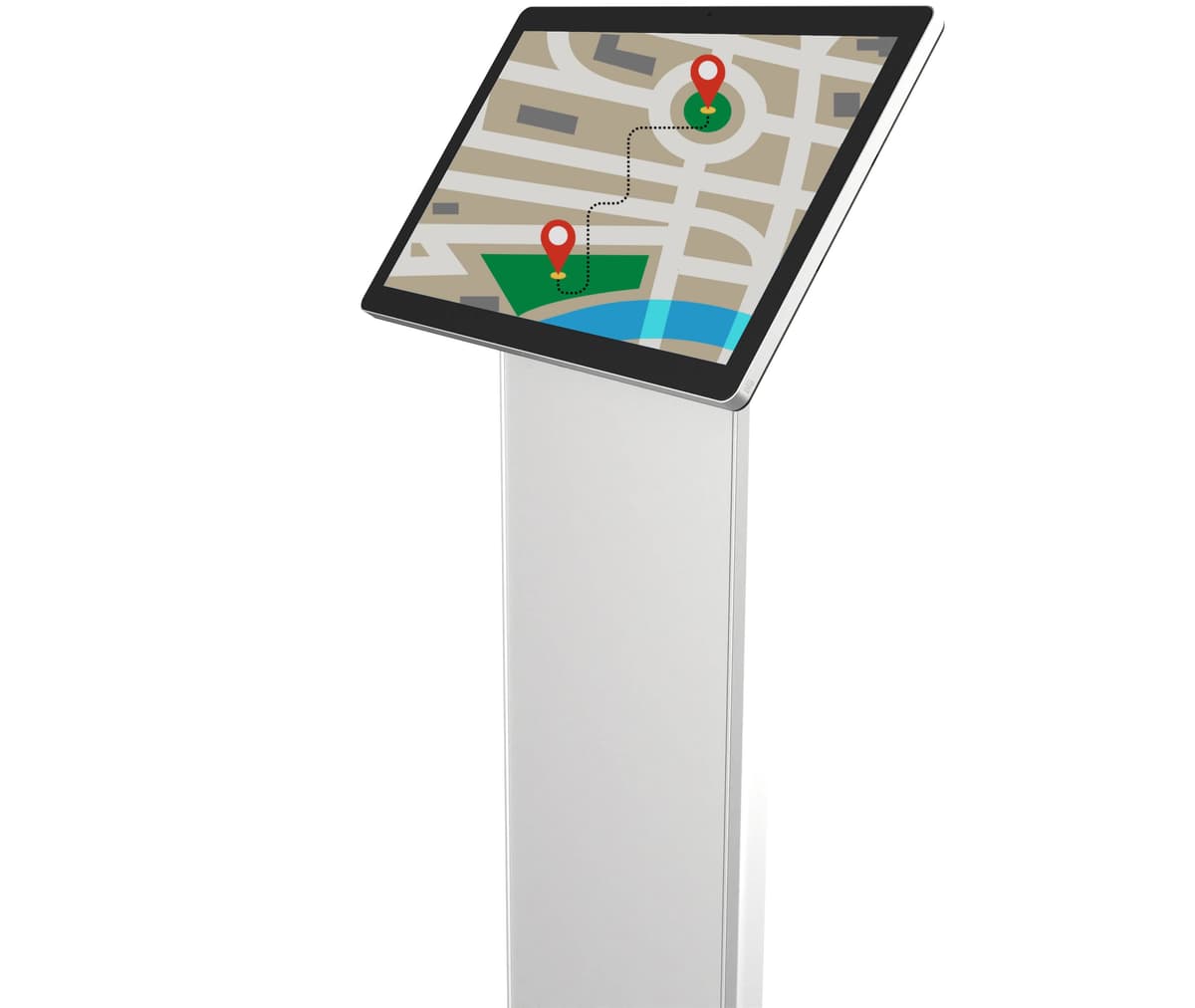 Solutions – digital kiosk in real environment