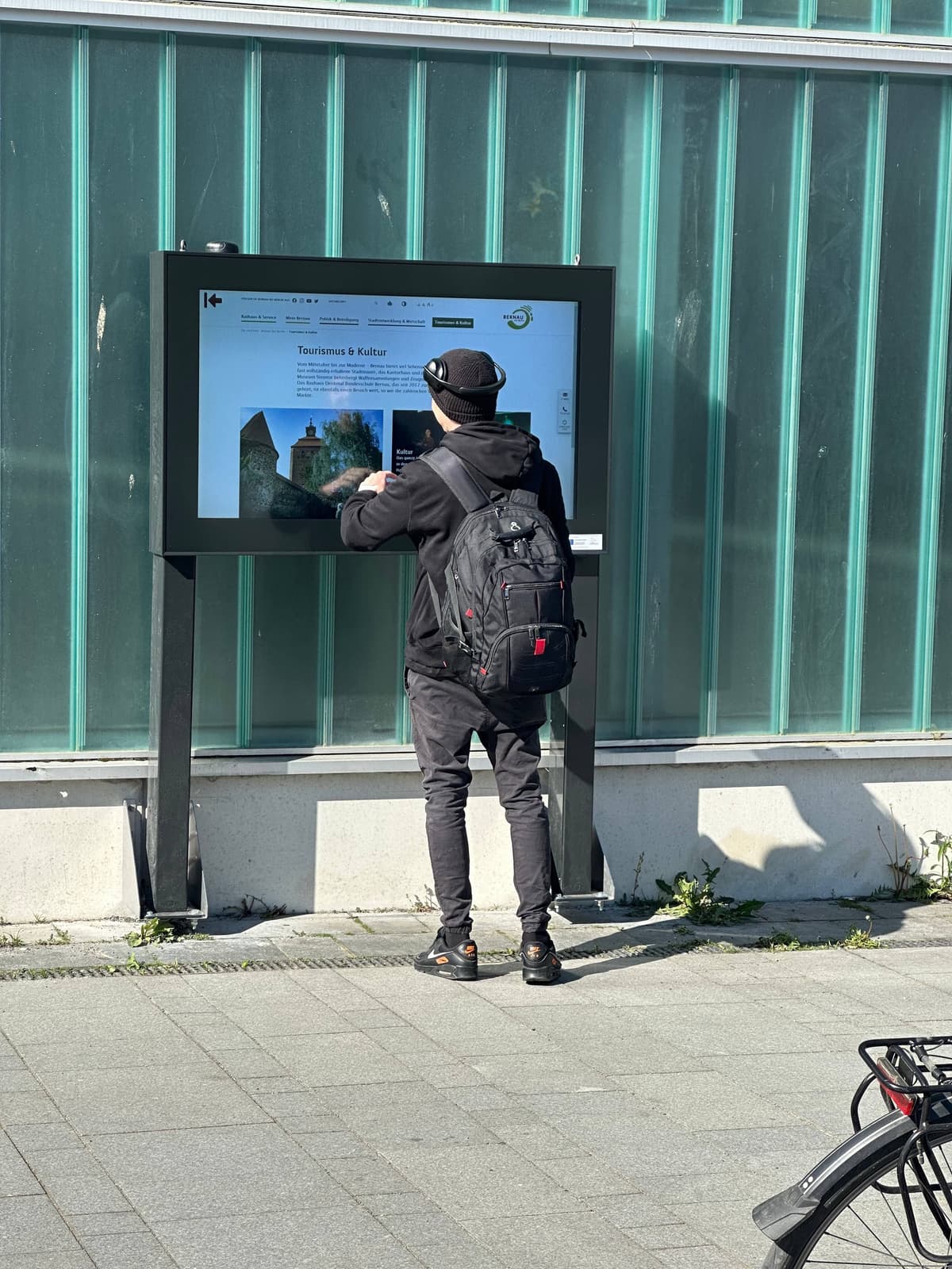 Tourist Information Digital Signage