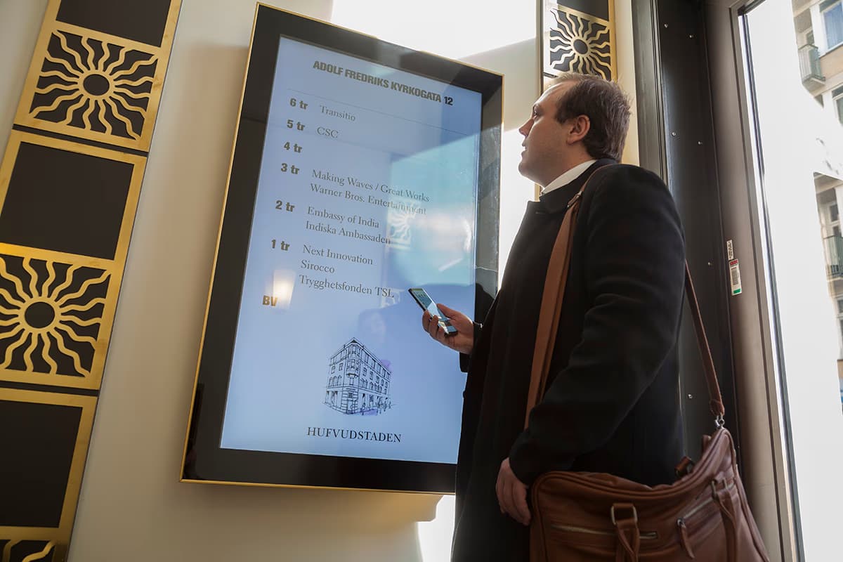 Solutions – digital kiosk in real environment
