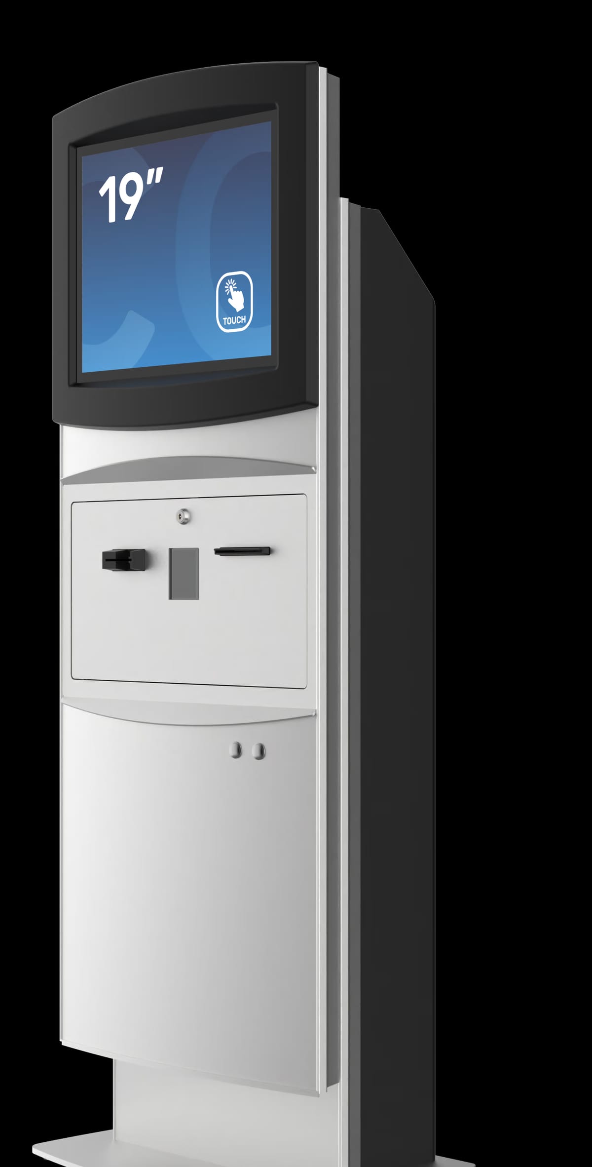 Flexi Adjust – straight front view with touchscreen