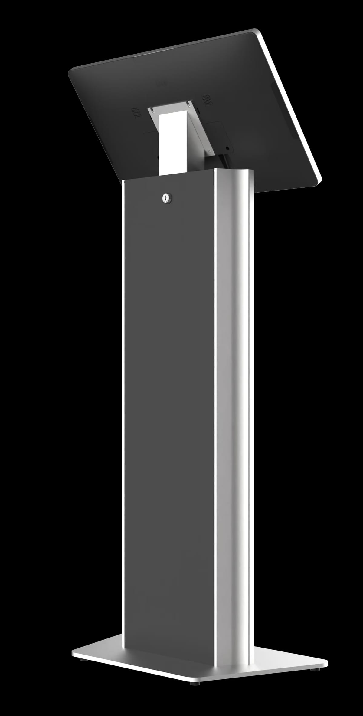 Flexi Stand – rear view showing ventilation or cables