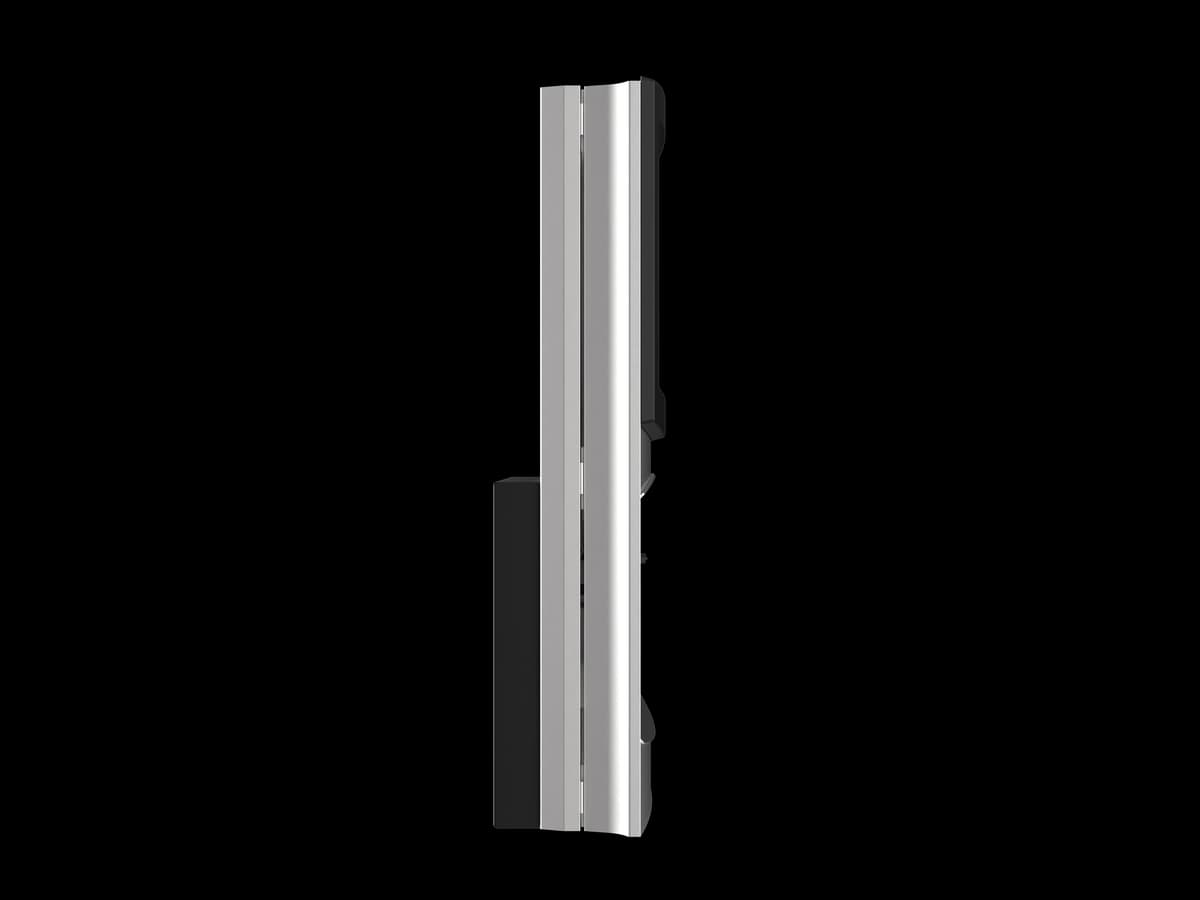 Flexi Wall – side profile of the kiosk