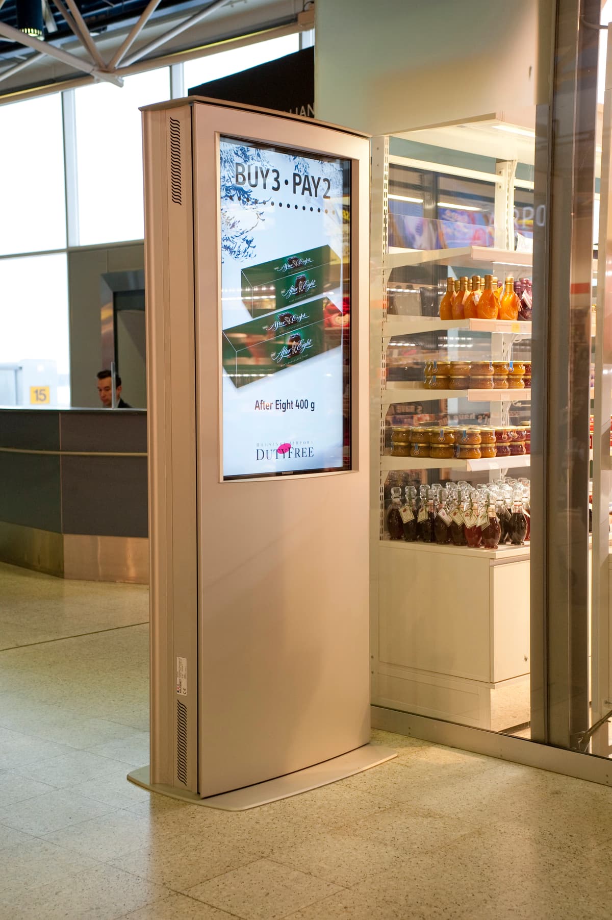 Solutions – digital kiosk in real environment