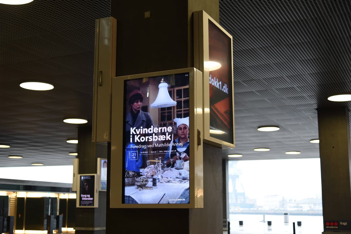 Solutions – digital kiosk in real environment