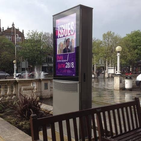 Solutions – digital kiosk in real environment
