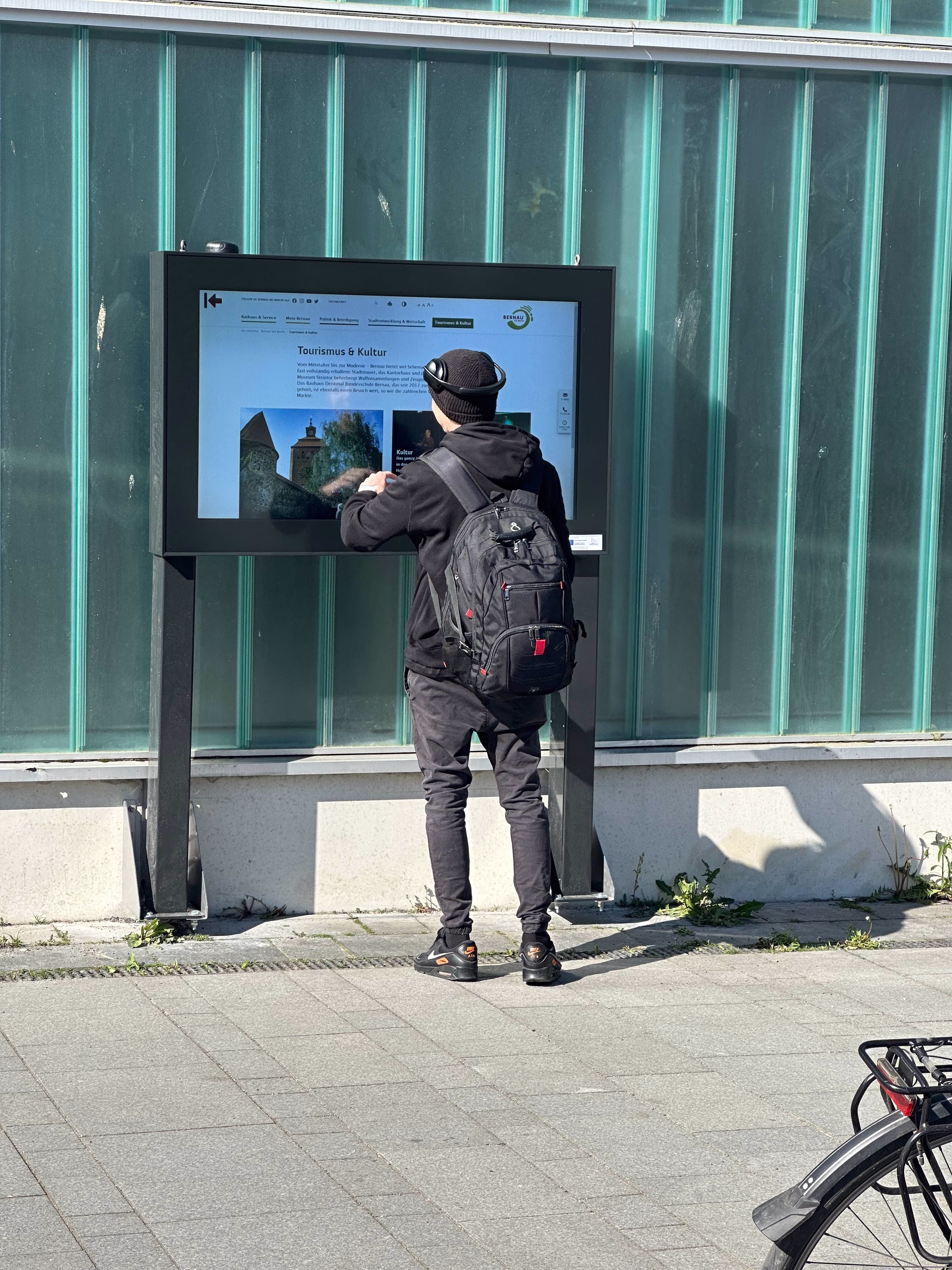 Tourist Information Digital Signage